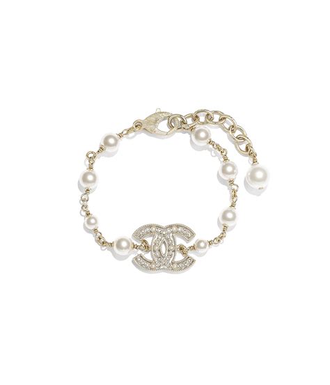 chanel glass pearl bracelet|vintage Chanel bracelets.